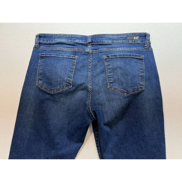 Kut From The Kloth Women's Toothpick Skinny Jeans Denim Size 16 Blue Medium Wash - Picture 9 of 11